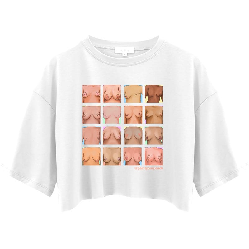 Tit-Shirt – T-shirt – XL | Paint Your Peach